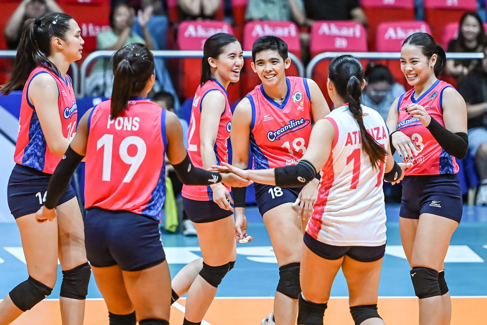 Creamline vs ZUS Coffee four-set win keeps Cool Smashers perfect
