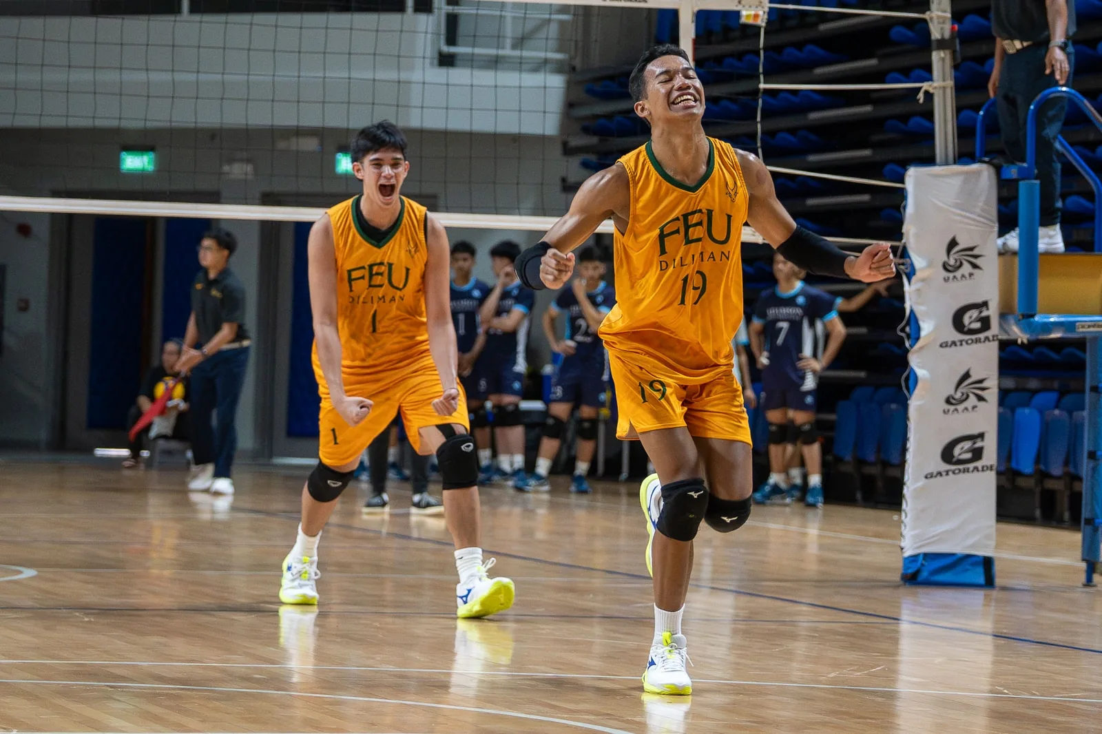 FEU-Diliman and UST Maintain Perfect Records at 5-0 in UAAP Season 89 Boys' Volleyball