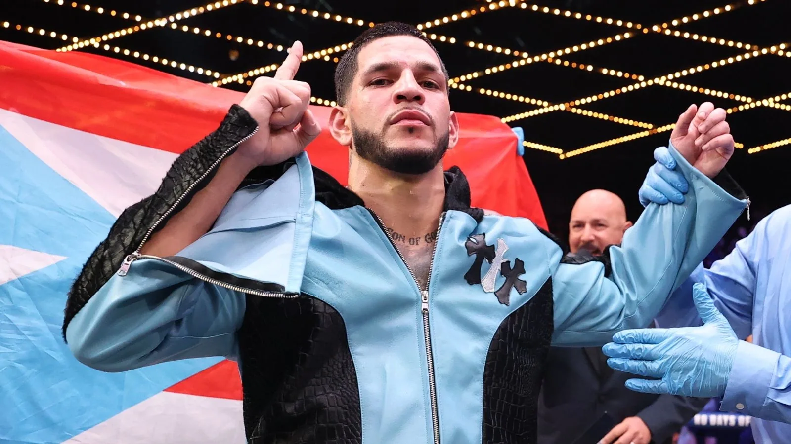 Edgar Berlanga Climbs Off Canvas to Halt Steven Butler in Round 7 at Madison Square Garden