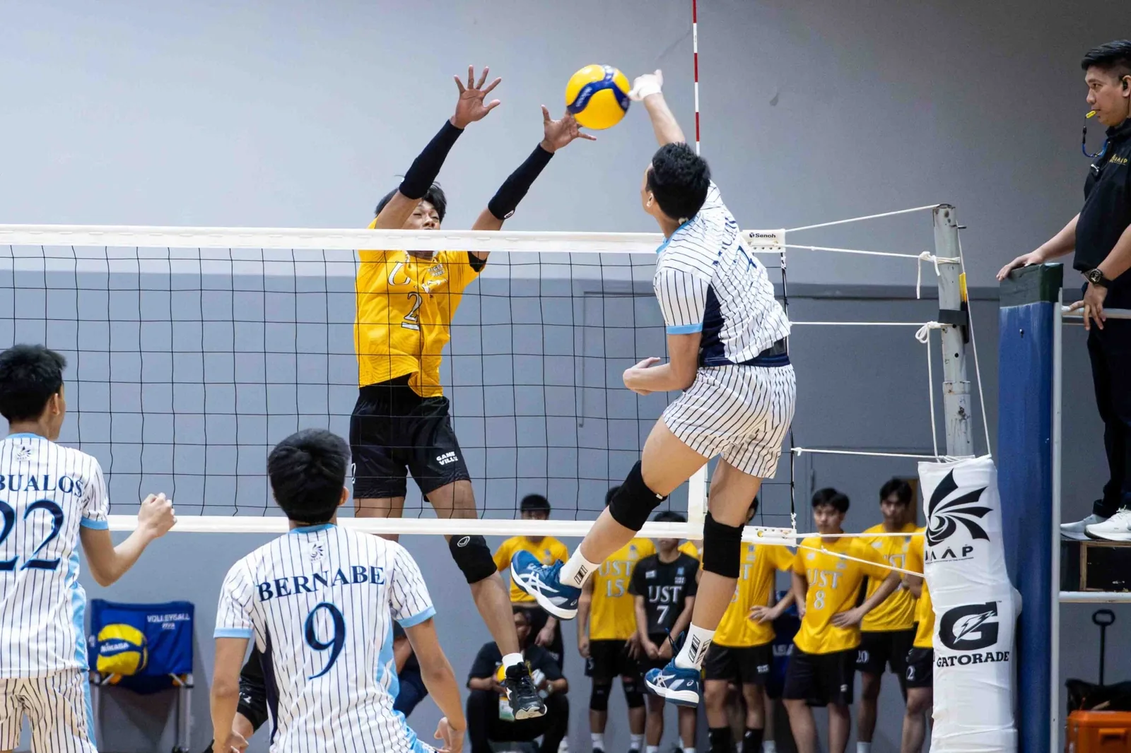 UST, FEU-D Stay Unbeaten in UAAP Season 89 Boys' Volleyball as NUNS and UE Bounce Back