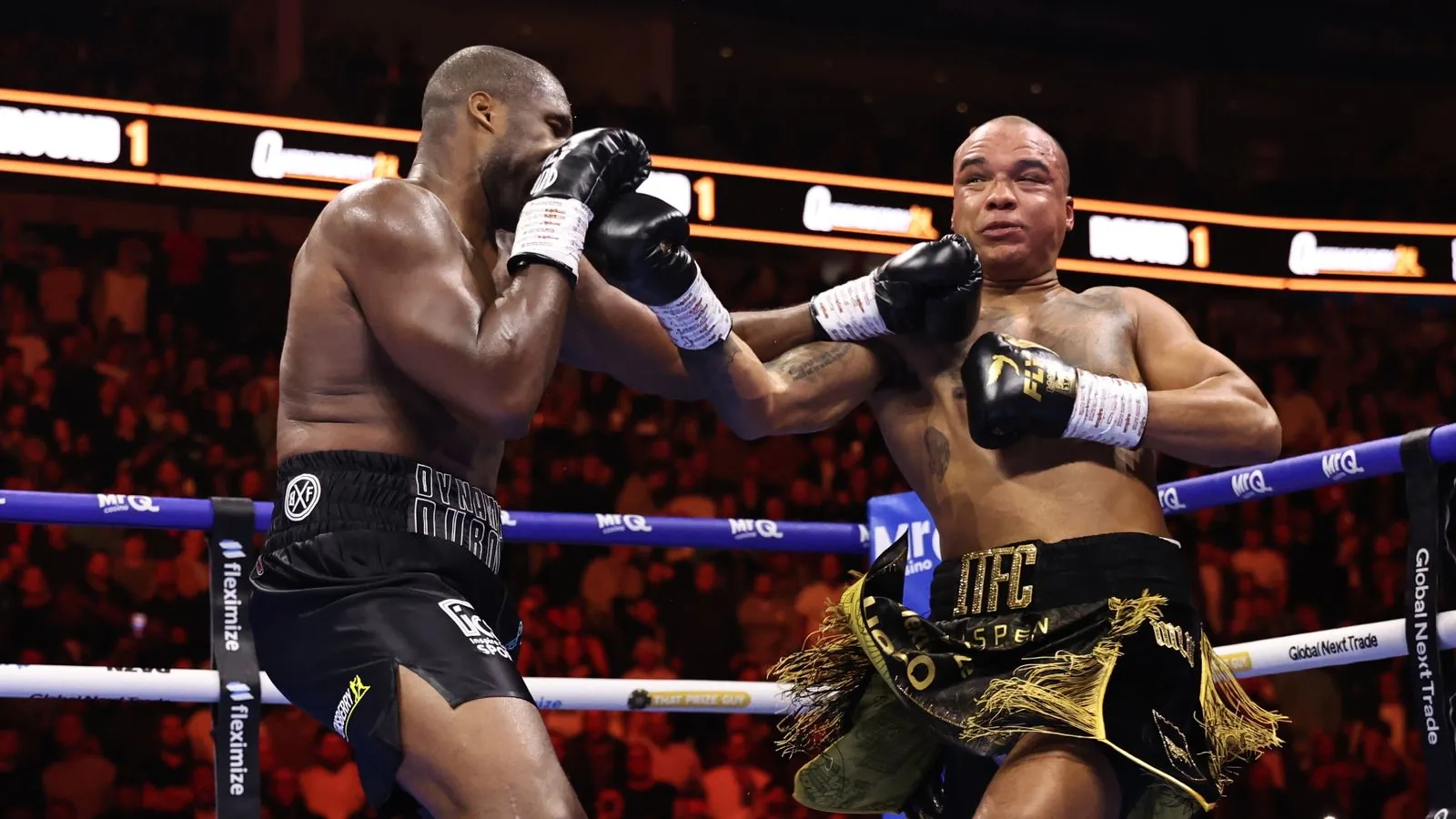 Dubois Wardley rematch ends in two rounds with WBO title retained