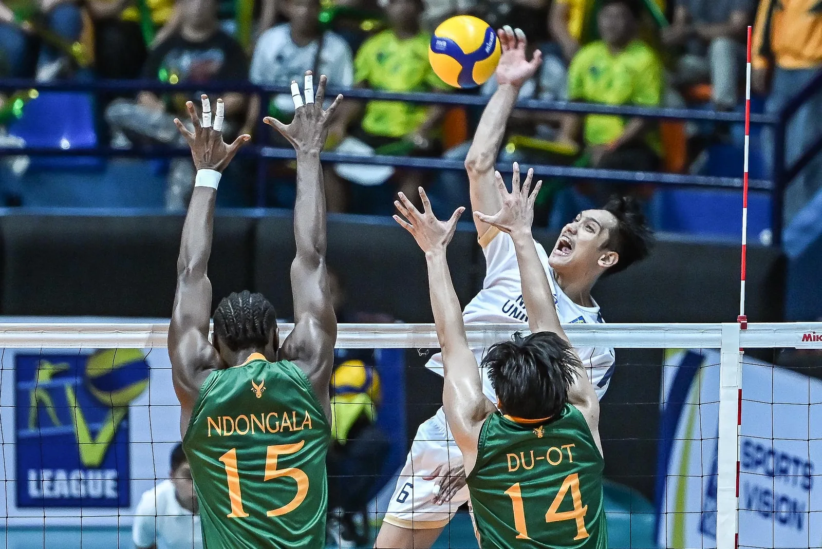 NU Outlasts FEU in 39-37 Second-Set Epic to Snatch V-League Finals Opener!