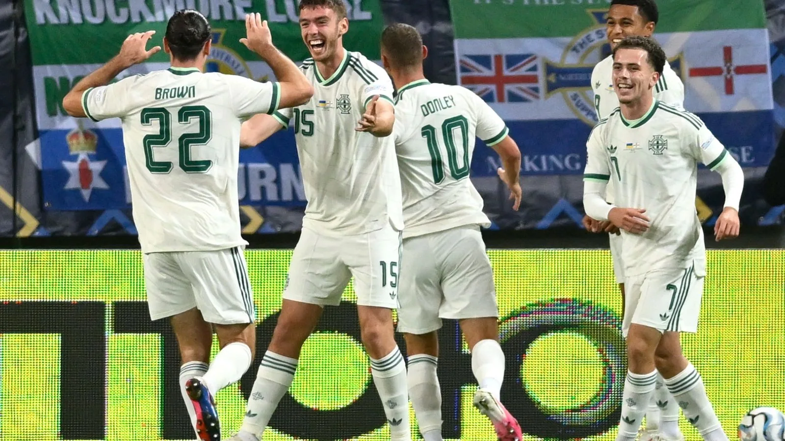 Northern Ireland Stun Ukraine 3-0 to Move Top of Nations League Group B2