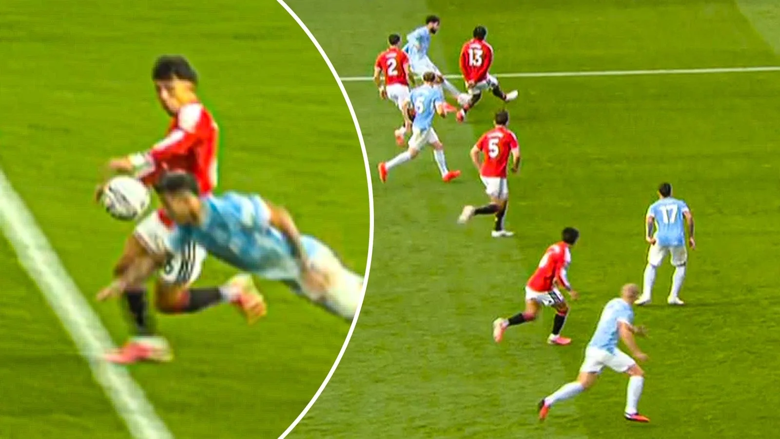Man Utd vs Man City: Pro Ref Admits Erling Haaland Winner Was a VAR Blunder
