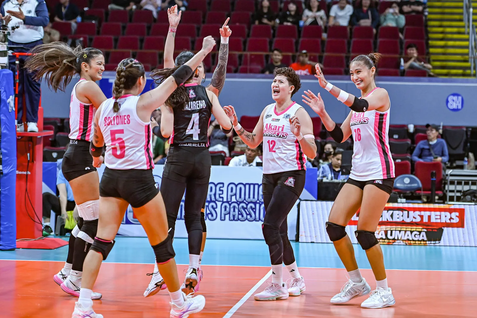 Justine Jazareno Akari libero delivers as Chargers sweep PLDT