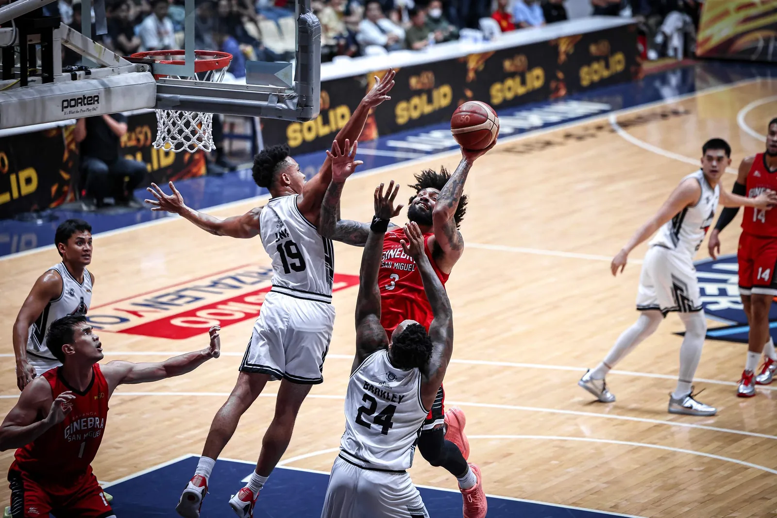 Ginebra quarterfinal place booked after escaping Blackwater