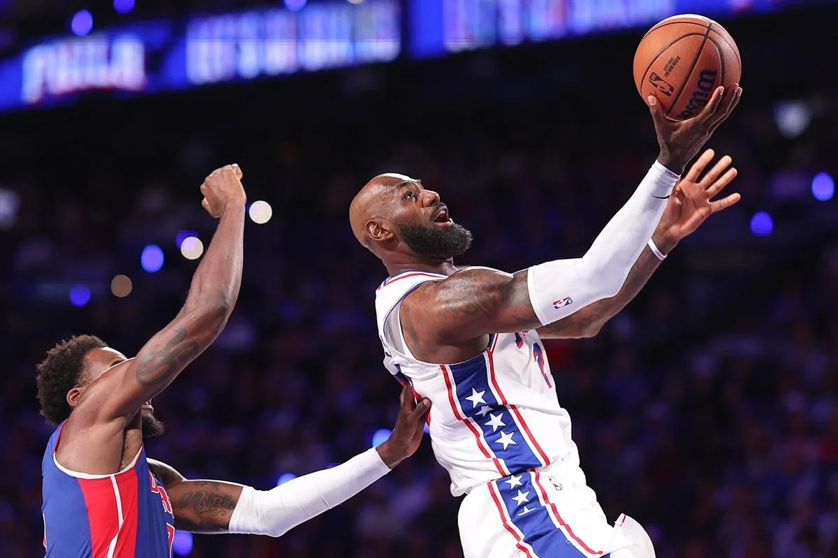 LeBron James Center Role Temporary Structural Shift For Philadelphia 76ers Rotation